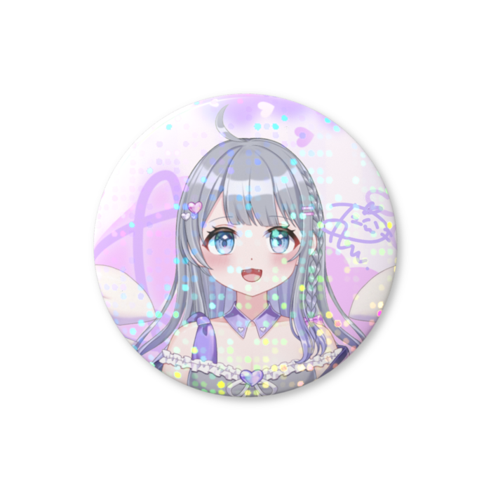 ホログラム缶バッジ - 25mm