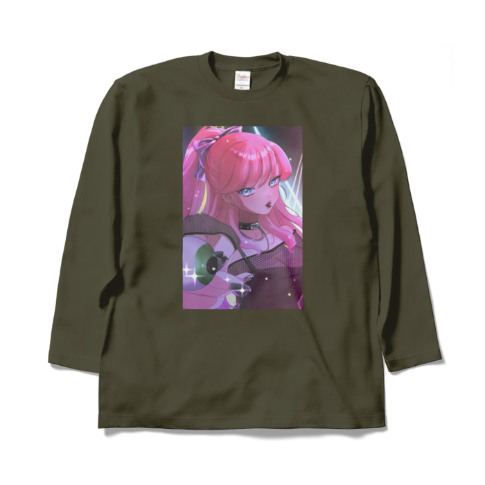 ロングスリーブTシャツ - XL - アーミーグリーン