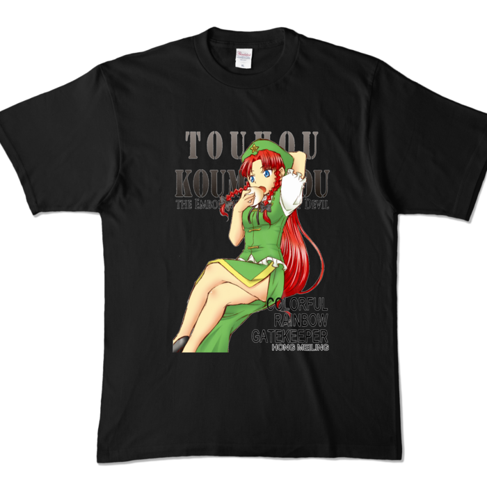 カラーTシャツ - XL - ブラック (濃色)