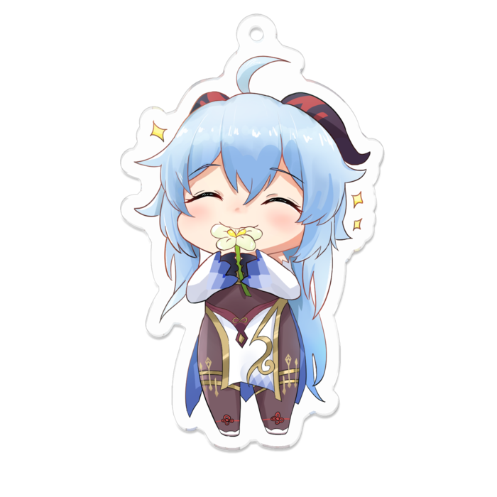 アクリルキーホルダー - 70 x 70 (mm)