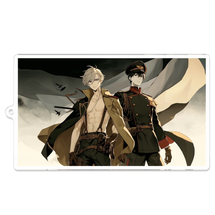 アクリルキーホルダー - 100 x 100 (mm)