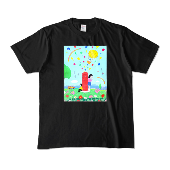 カラーTシャツ - M - ブラック (濃色)