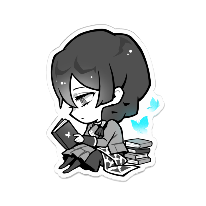 アクリルバッジ - エス その3 70 x 70 (mm)