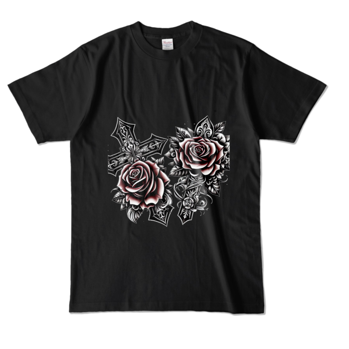 カラーTシャツ - L - ブラック (濃色)