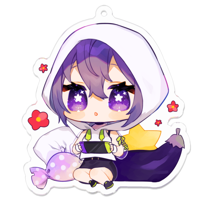 アクリルキーホルダー - 70 x 70 (mm)