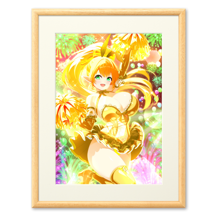 複製画(プリモアート) - A2(金髪/額縁・ナチュラル)