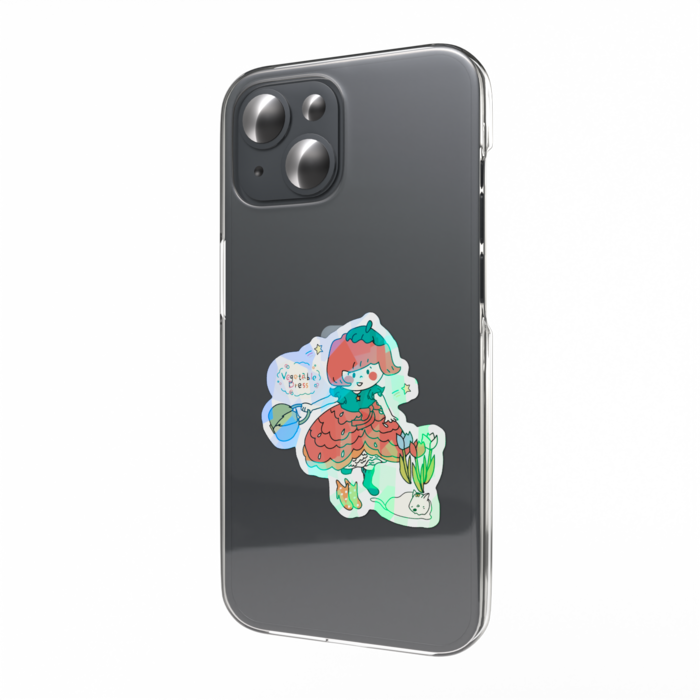 ホログラムスマホステッカー - 縦