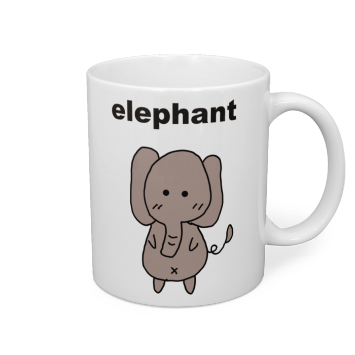 マグカップ - 直径 8 cm / 高さ 9.5 cm