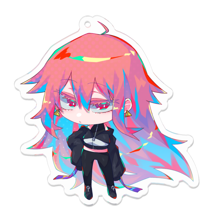 アクリルキーホルダー - 70 x 70 (mm)