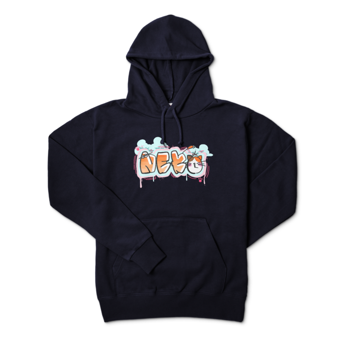 パーカー - L - ネイビー