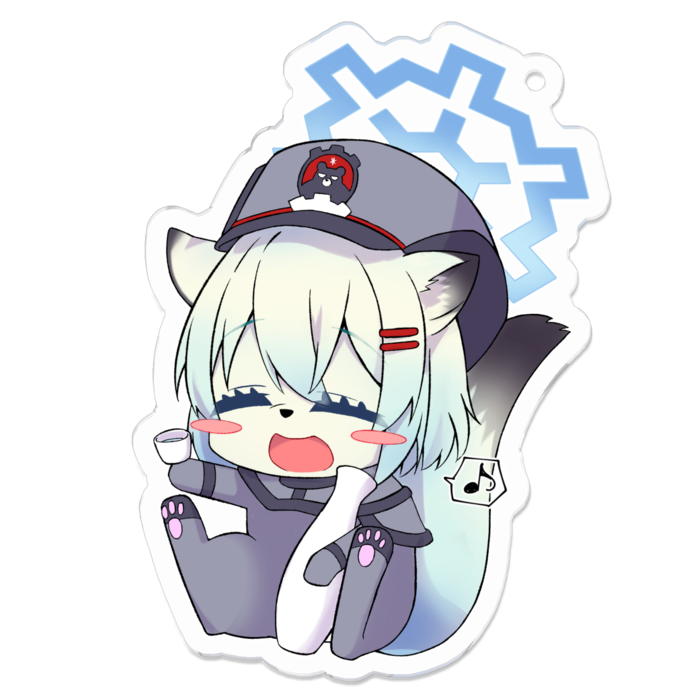 アクリルキーホルダー - 70 x 70 (mm)