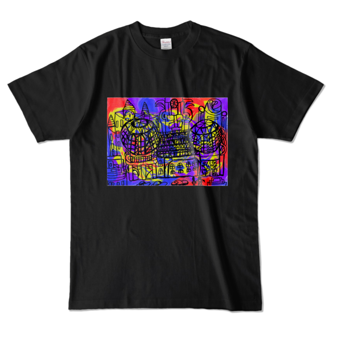 カラーTシャツ - L - ブラック (濃色)