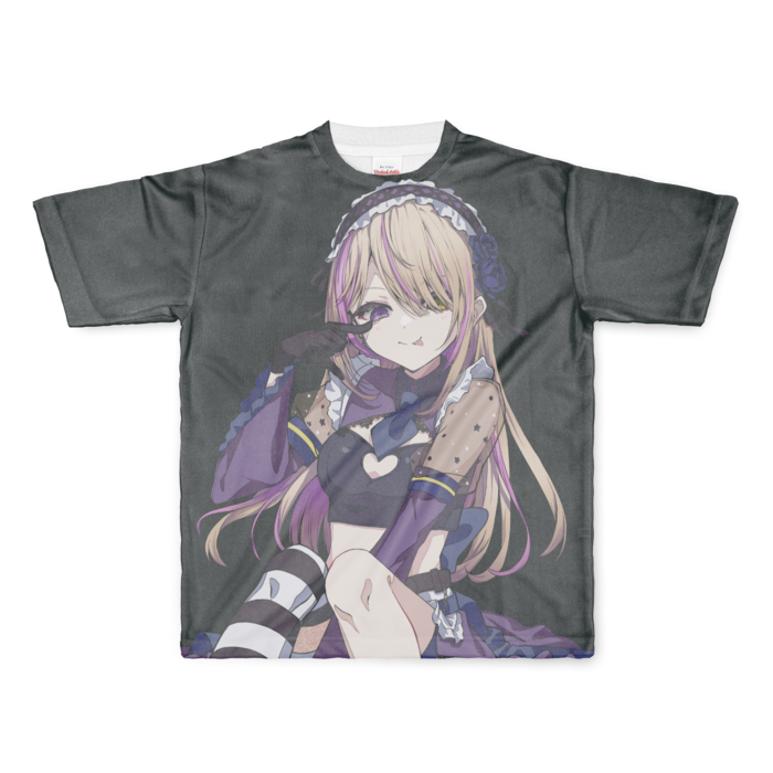 フルグラフィックTシャツ - L - 正面印刷のみ