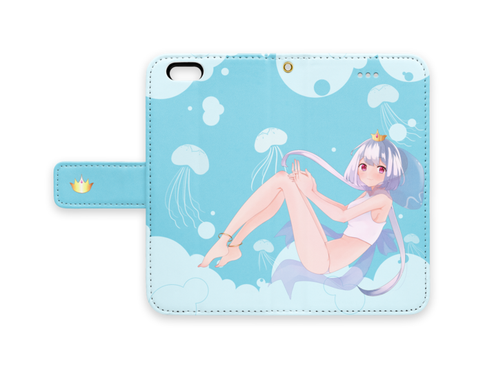 手帳型iPhoneケース - iPhone 6 / 6s - ストラップ穴 あり