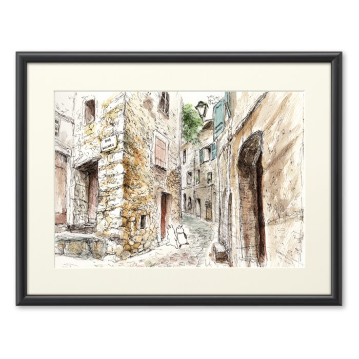 A4 - 額縁・ブラック