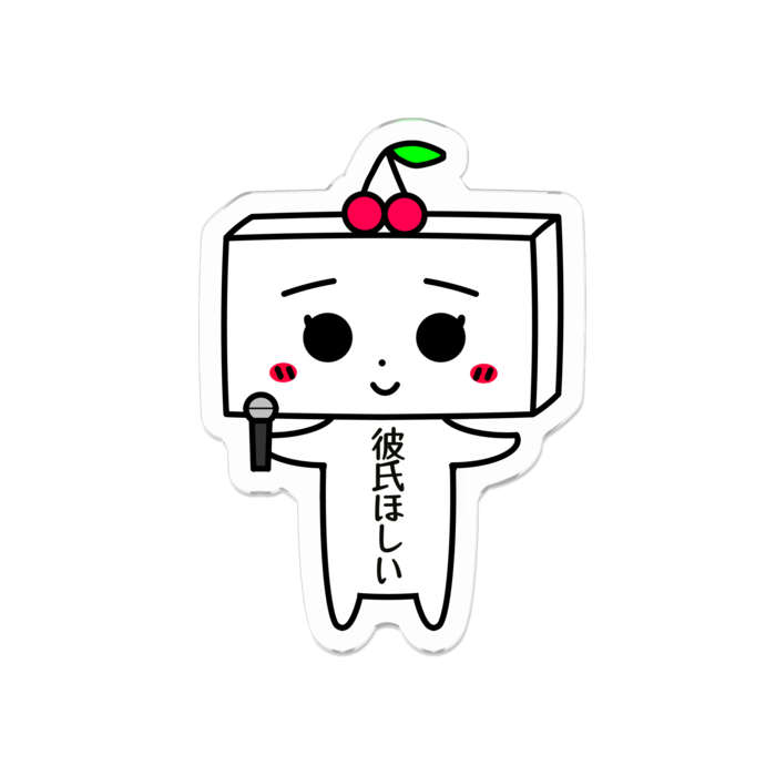 アクリルバッジ - 50 x 50 (mm)