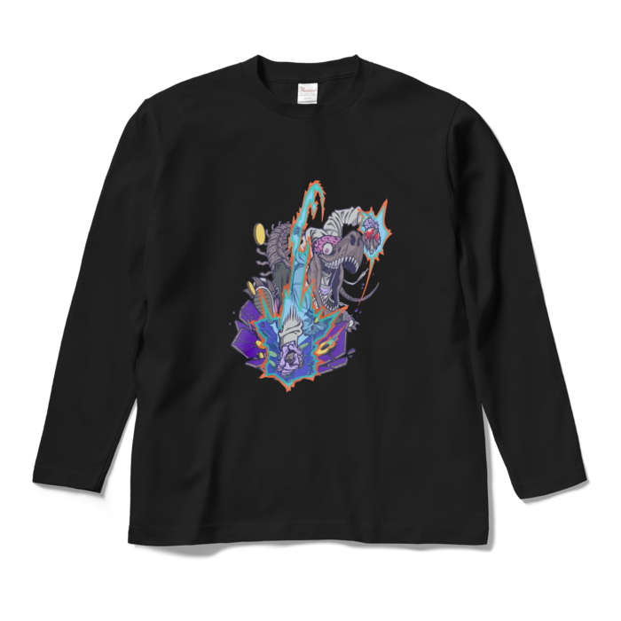 ロングスリーブTシャツ - M - ブラック