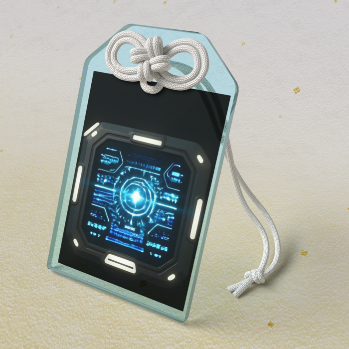 アクリルお守り - 50 × 80mm