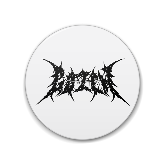 Button Badges (Black Logo) - 88mm