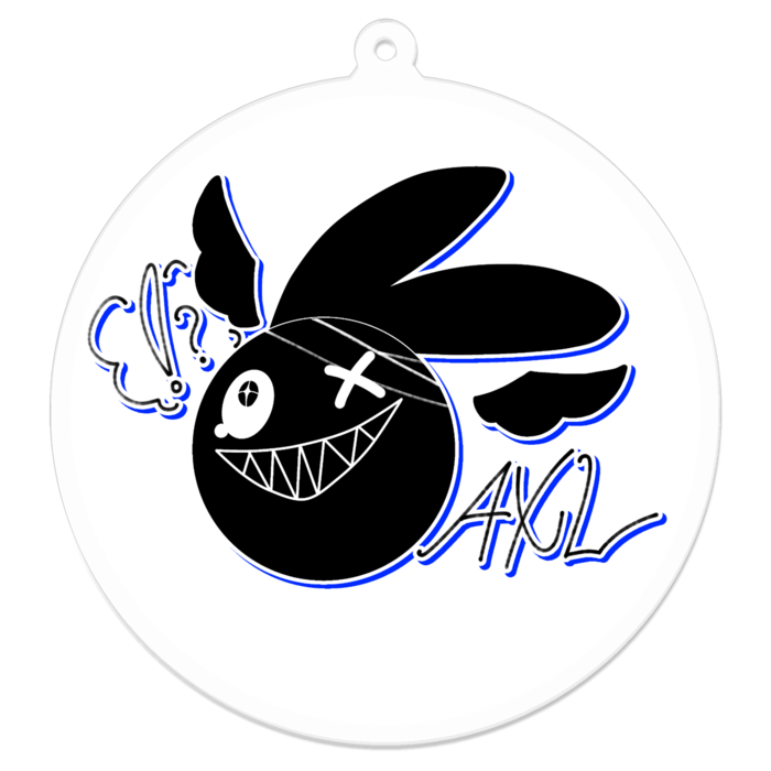 アクリルキーホルダー - 70 x 70 (mm)