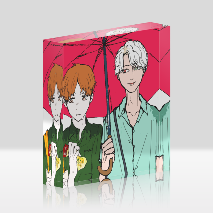 アクリルブロック - 100x100mm