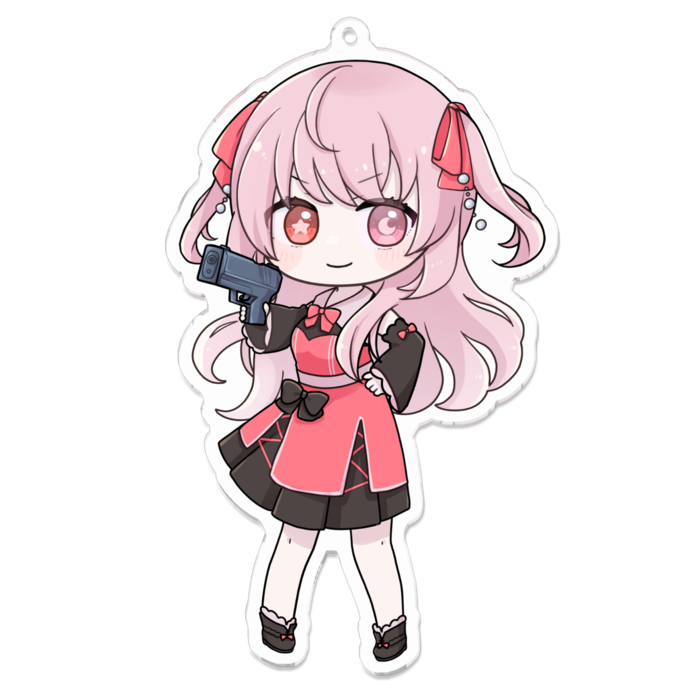 アクリルキーホルダー A