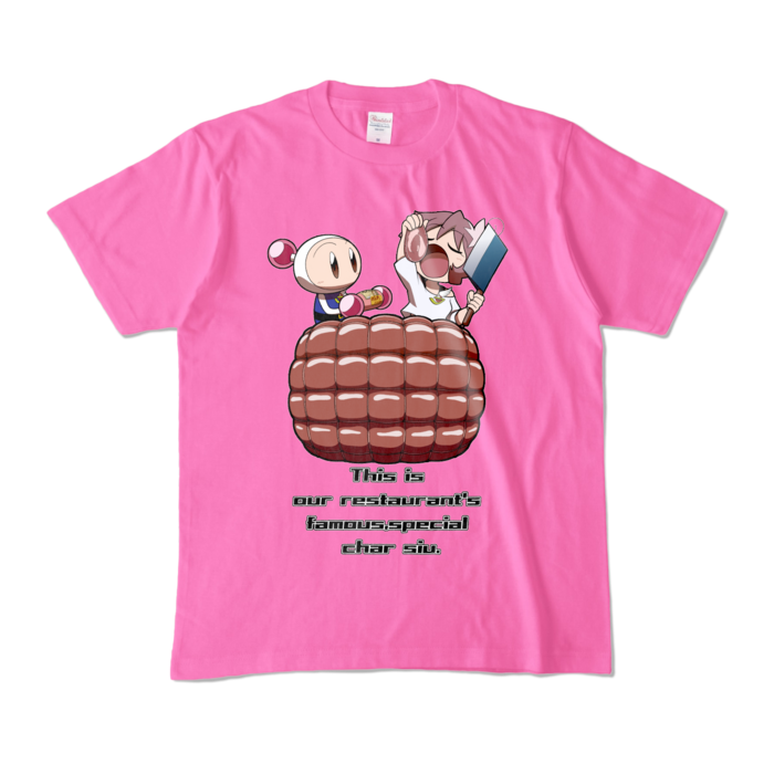 カラーTシャツ - M - ピンク (濃色)