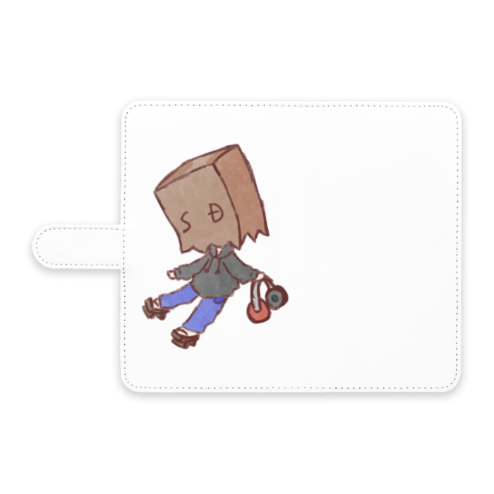 手帳型Androidケース - L - ストラップ穴 なし