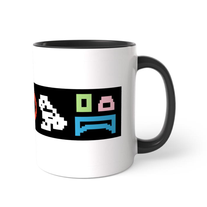 ツートンカラーマグカップ - 直径 8.2cm / 高さ 9.5cm