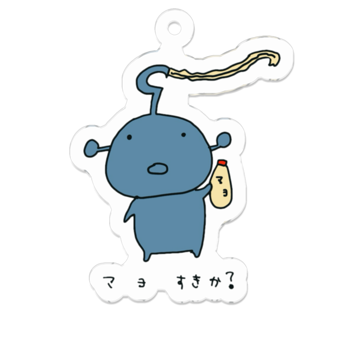 アクリルキーホルダー - 50 x 50 (mm)
