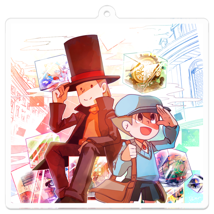 アクリルキーホルダー - 70 x 70 (mm)