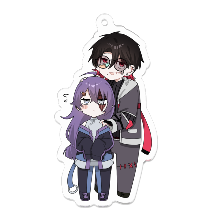 アクリルキーホルダー - 70 x 70 (mm)