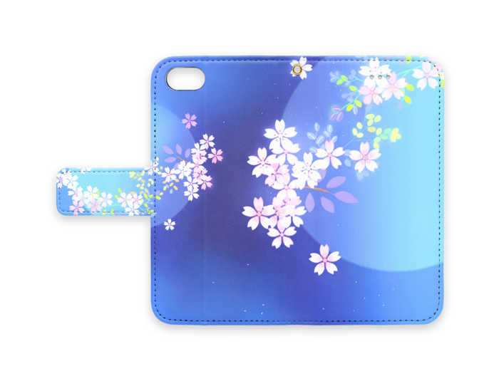 手帳型iPhoneケース - iPhone 8 / 7 - ストラップ穴 あり