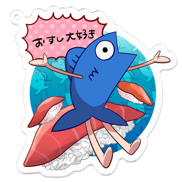 アクリルキーホルダー - 70 x 70 (mm)