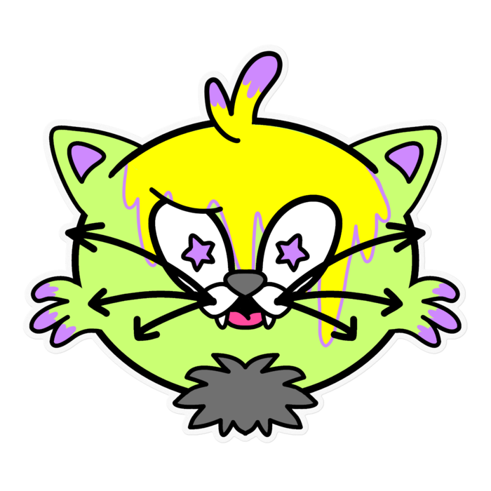 ステッカー - 160 x 160 (mm)