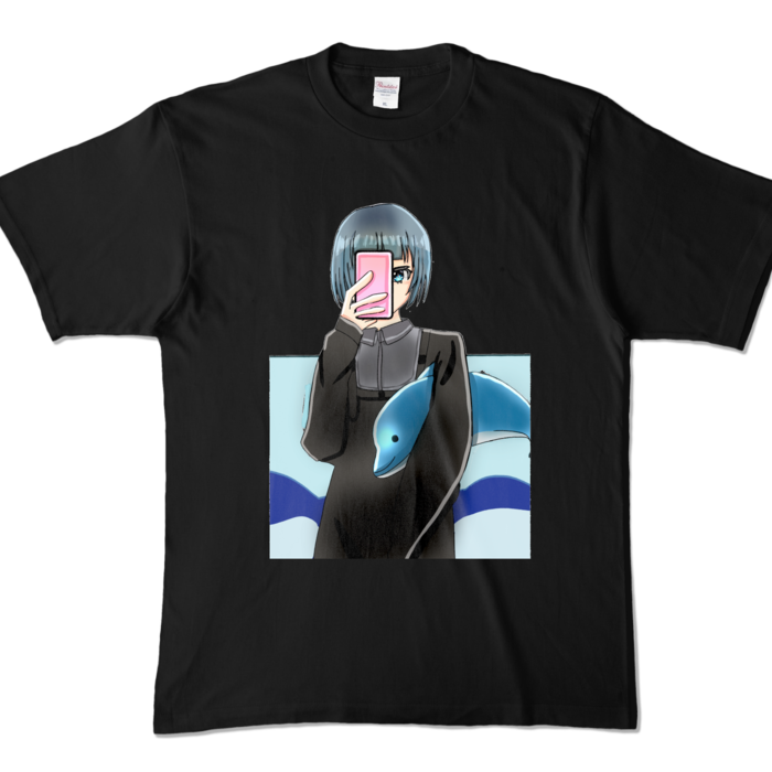 カラーTシャツ - XL - ブラック (濃色)