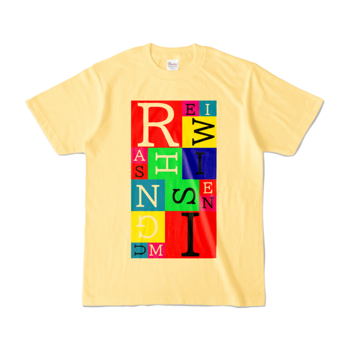 カラーTシャツ - S - ライトイエロー (淡色)