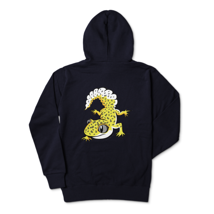 ジップパーカー - L - ネイビー