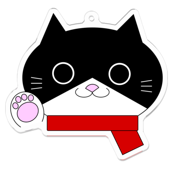 アクリルキーホルダー - 70 x 70 (mm)
