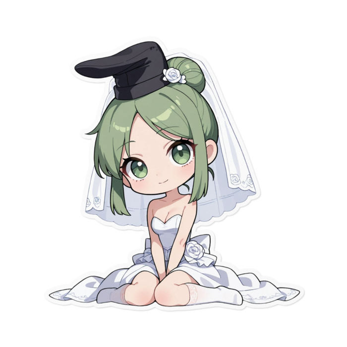 ステッカー - 160 x 160 (mm)(キャラのみ)