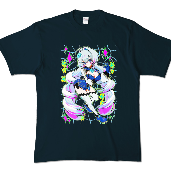 カラーTシャツ - XL - ネイビー (濃色)