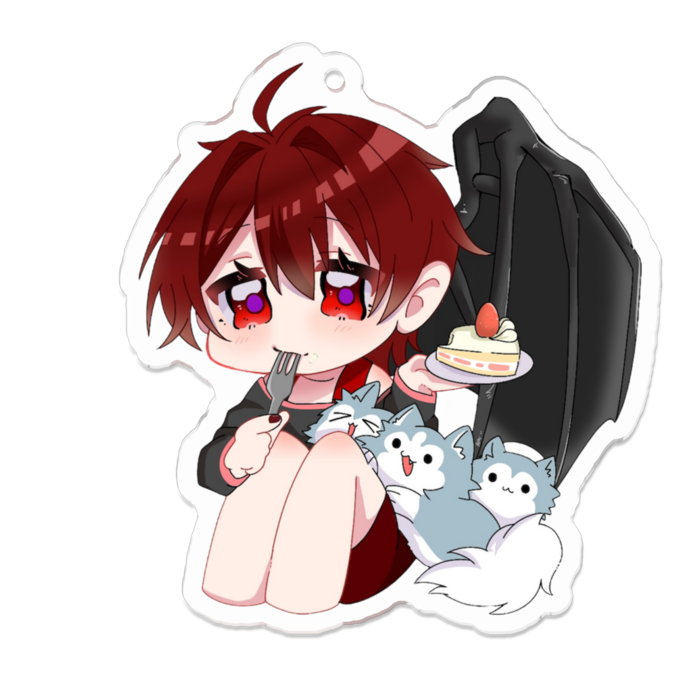 アクリルキーホルダー（コーティング） - 70 x 70 (mm)(4)