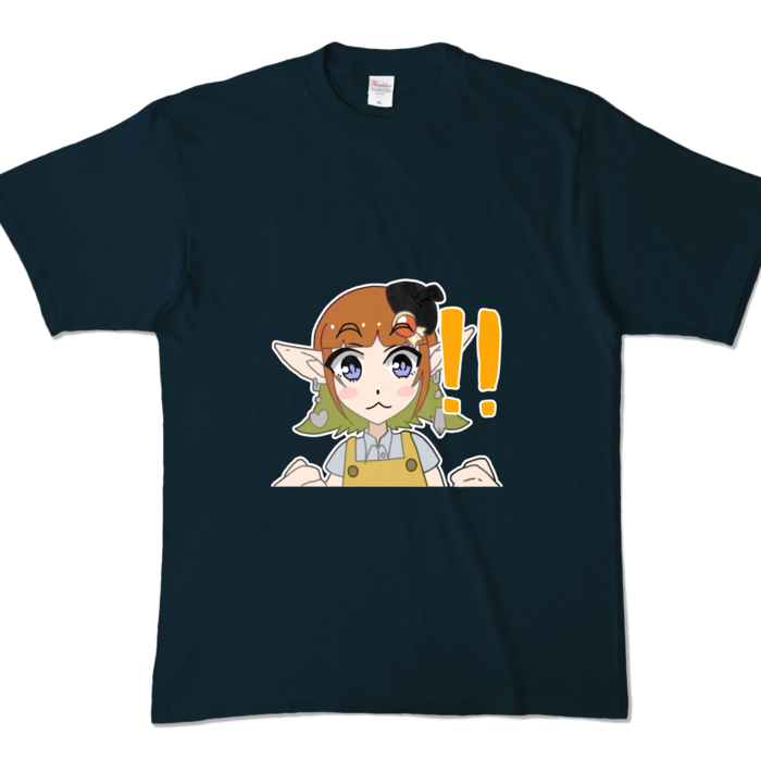 カラーTシャツ - XL - ネイビー (濃色)
