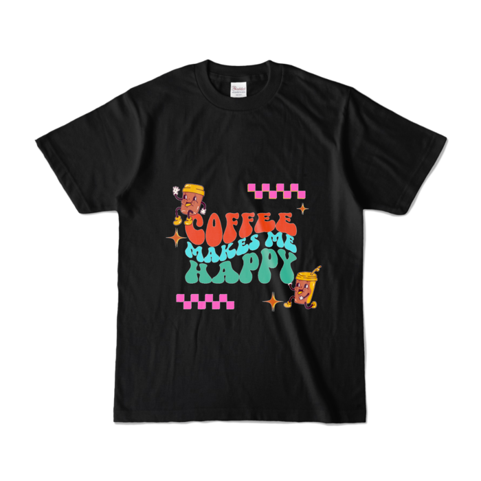 カラーTシャツ - S - ブラック (濃色)