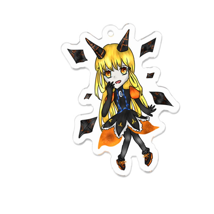 アクリルキーホルダー - 70 x 70 (mm)