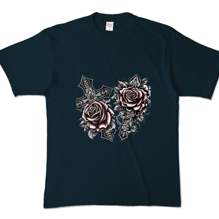 カラーTシャツ - XL - ネイビー (濃色)