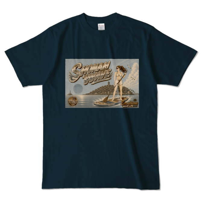 カラーTシャツ - L - ネイビー (濃色)