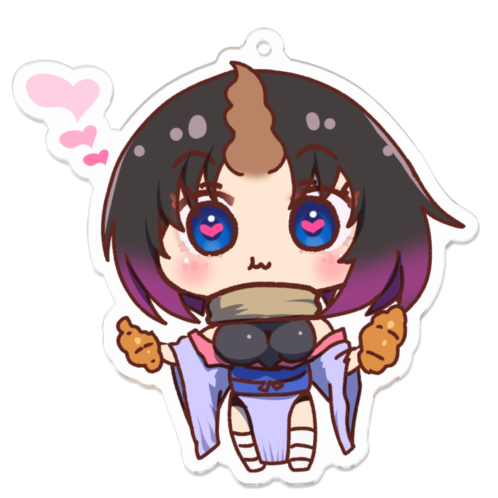 アクリルキーホルダー - 70 x 70 (mm)