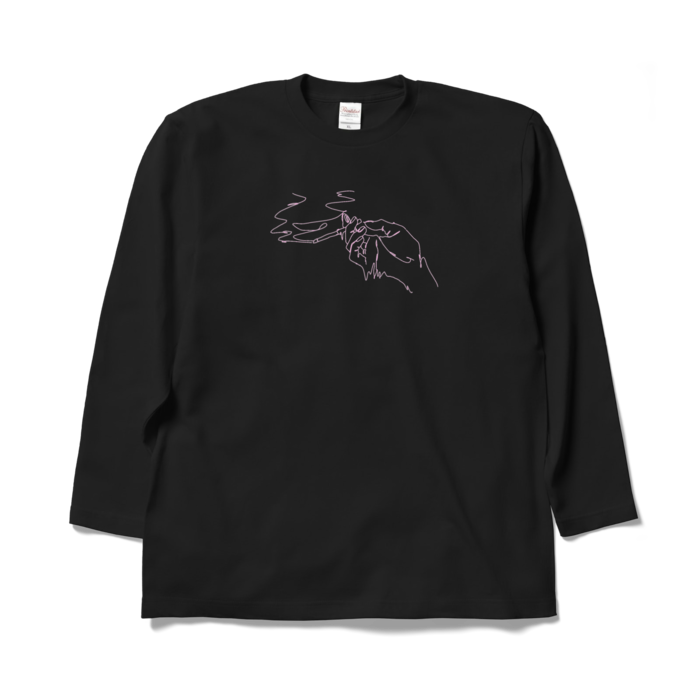 ロングスリーブTシャツ - XL - ブラック