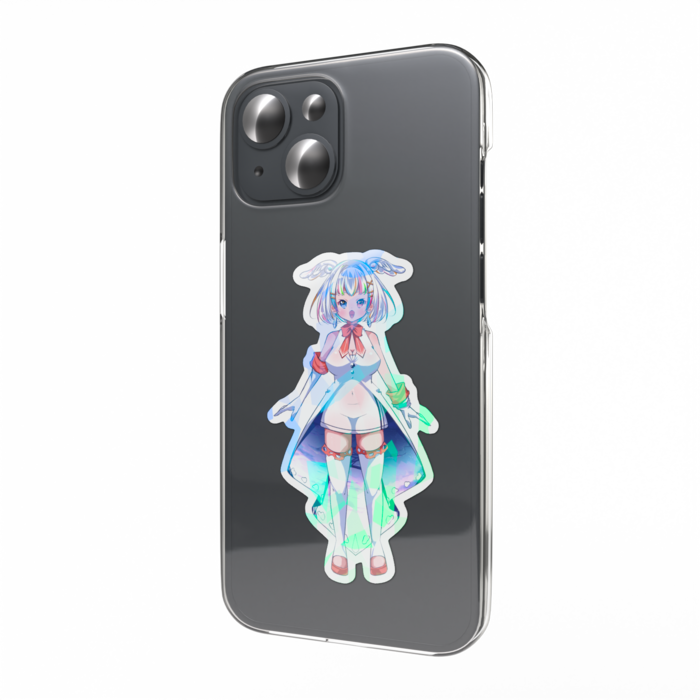 ホログラムスマホステッカー - 縦